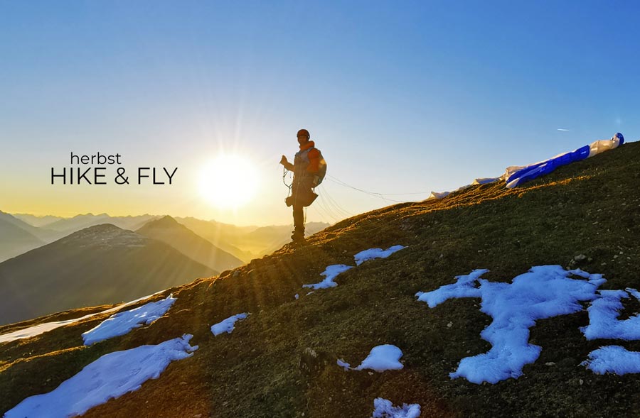 Hier sollte das Headerbild Hike & Fly Herbst von der Firma Bergluft Adventures Tirol zu sehen sein