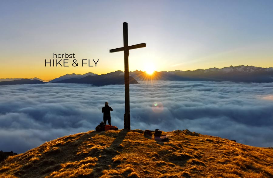 Hier sollte das Headerbild Hike & Fly2 Herbst von der Firma Bergluft Adventures Tirol zu sehen sein