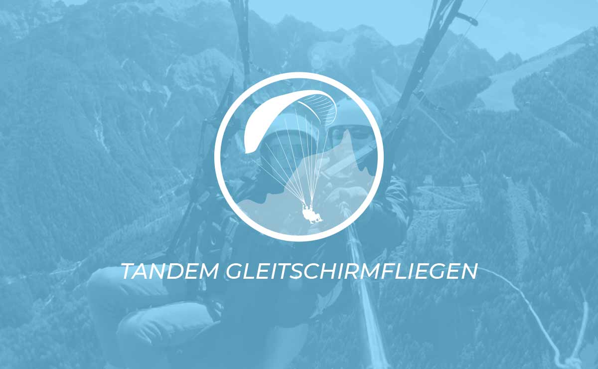 Hier sollte ein Bild über Tandem Gleitschirmfliegen von der Firma Bergluft Adventures Tirol angezeigt werden